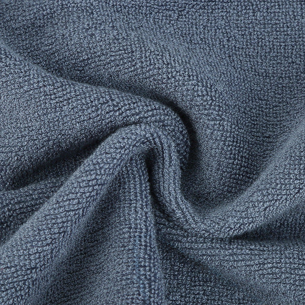 Luzia Bamboo 8-Piece Towel Set – Coastal Slate – Soft Elements Series (500 GSM) | Silky Soft Breathable Comfort Everyday Luxury
