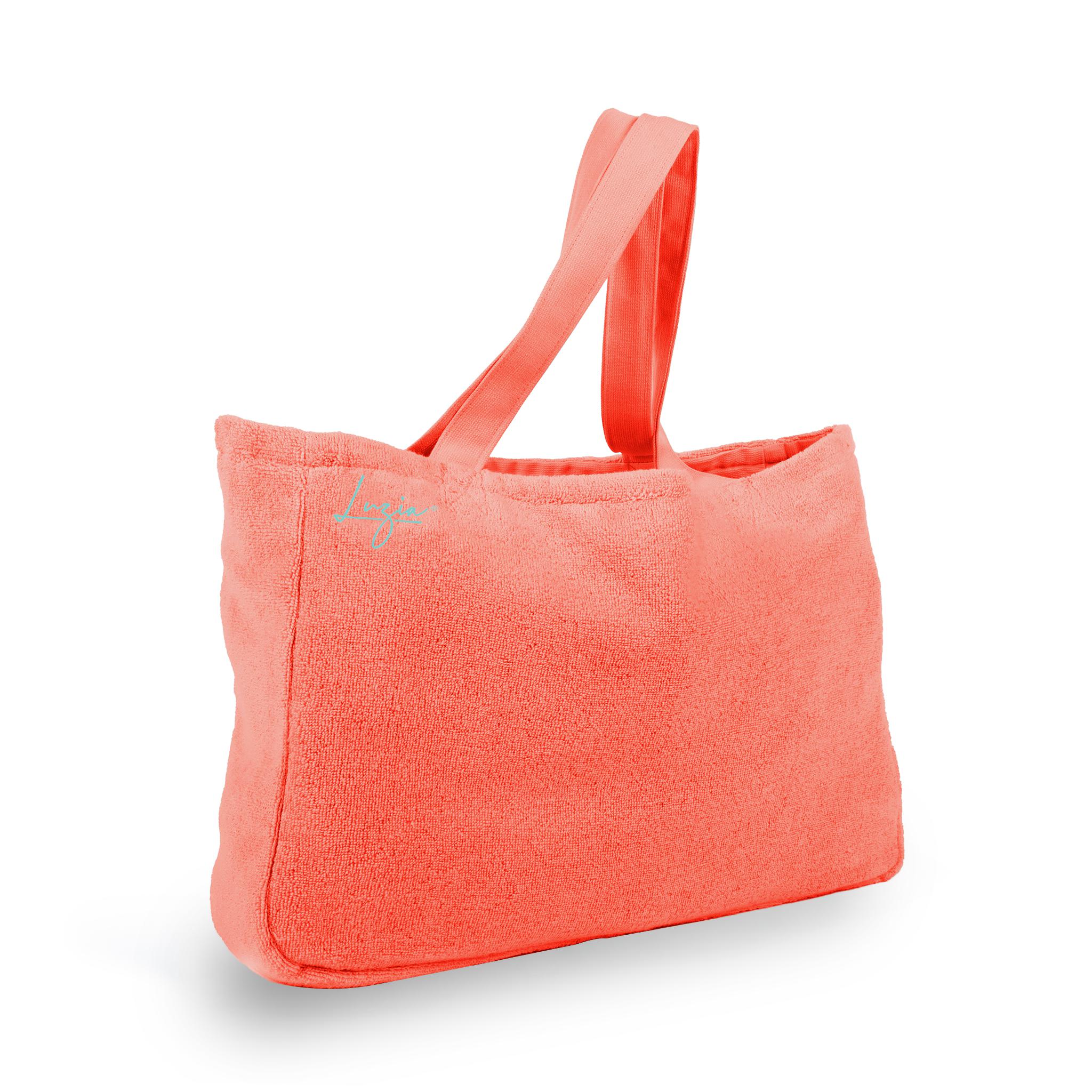 Beach, Pool and Yoga Tote Bag - Living Coral-Luzia