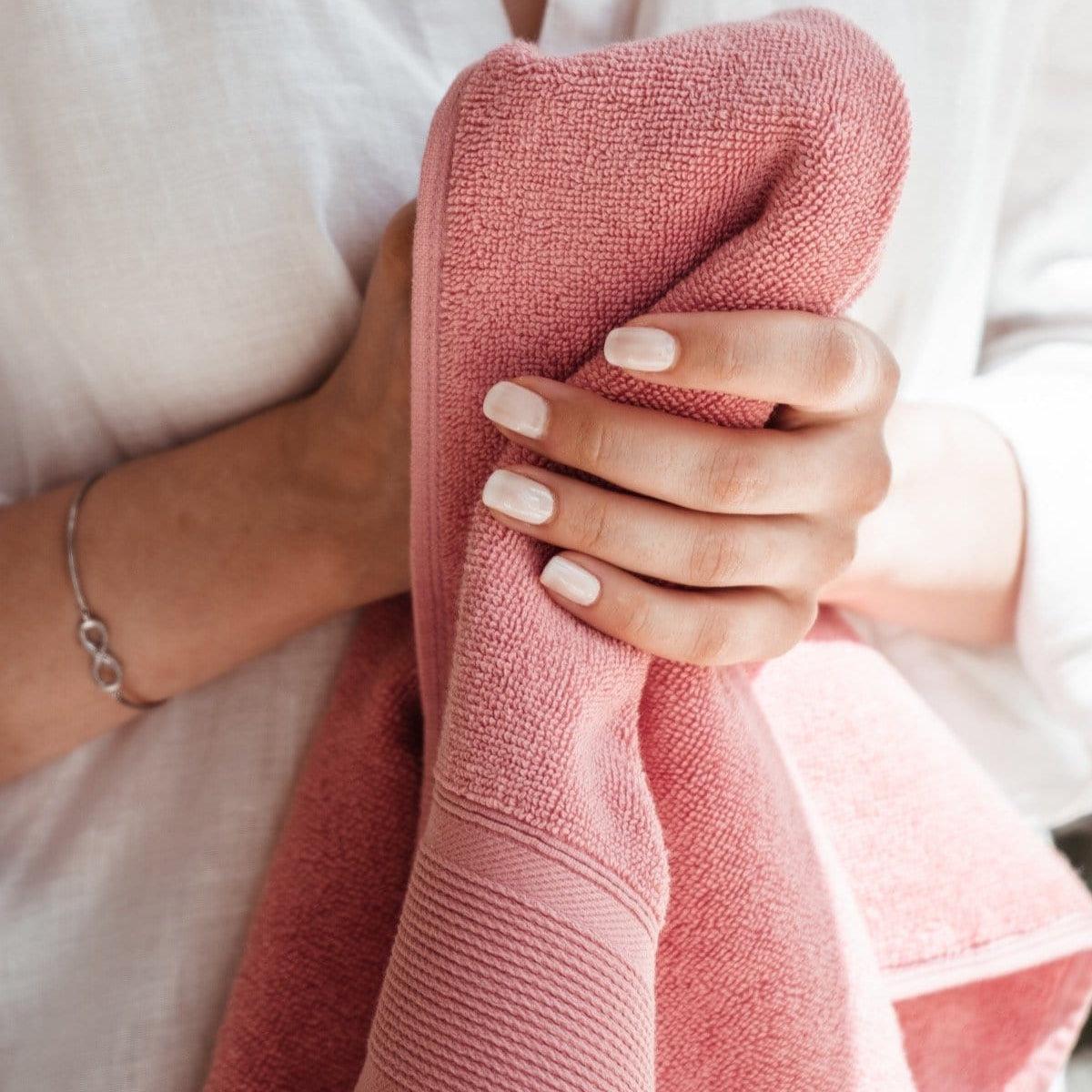 Premium Turkish Cotton Coral Towels-Luzia