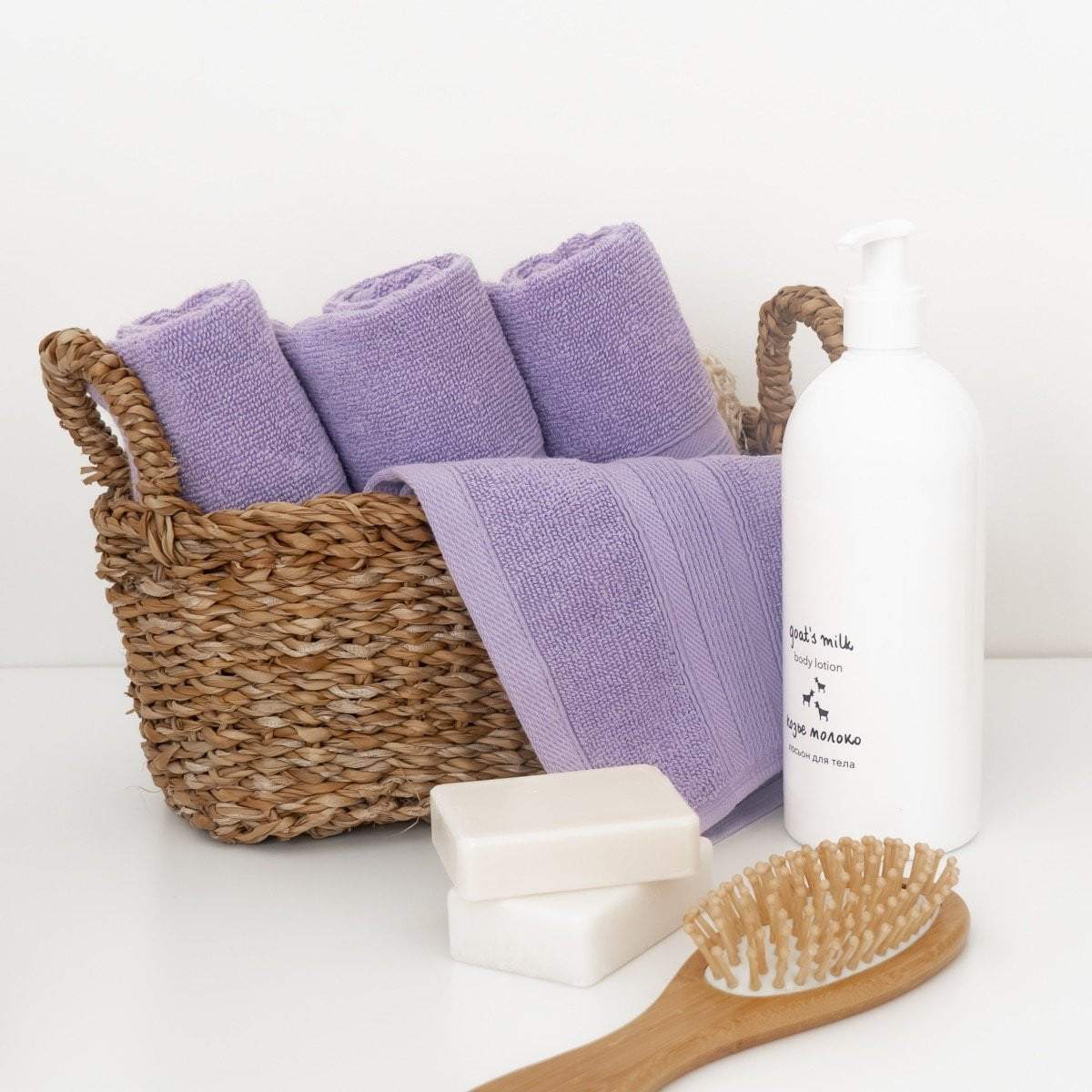 Lavender Washcloth Turkish Cotton