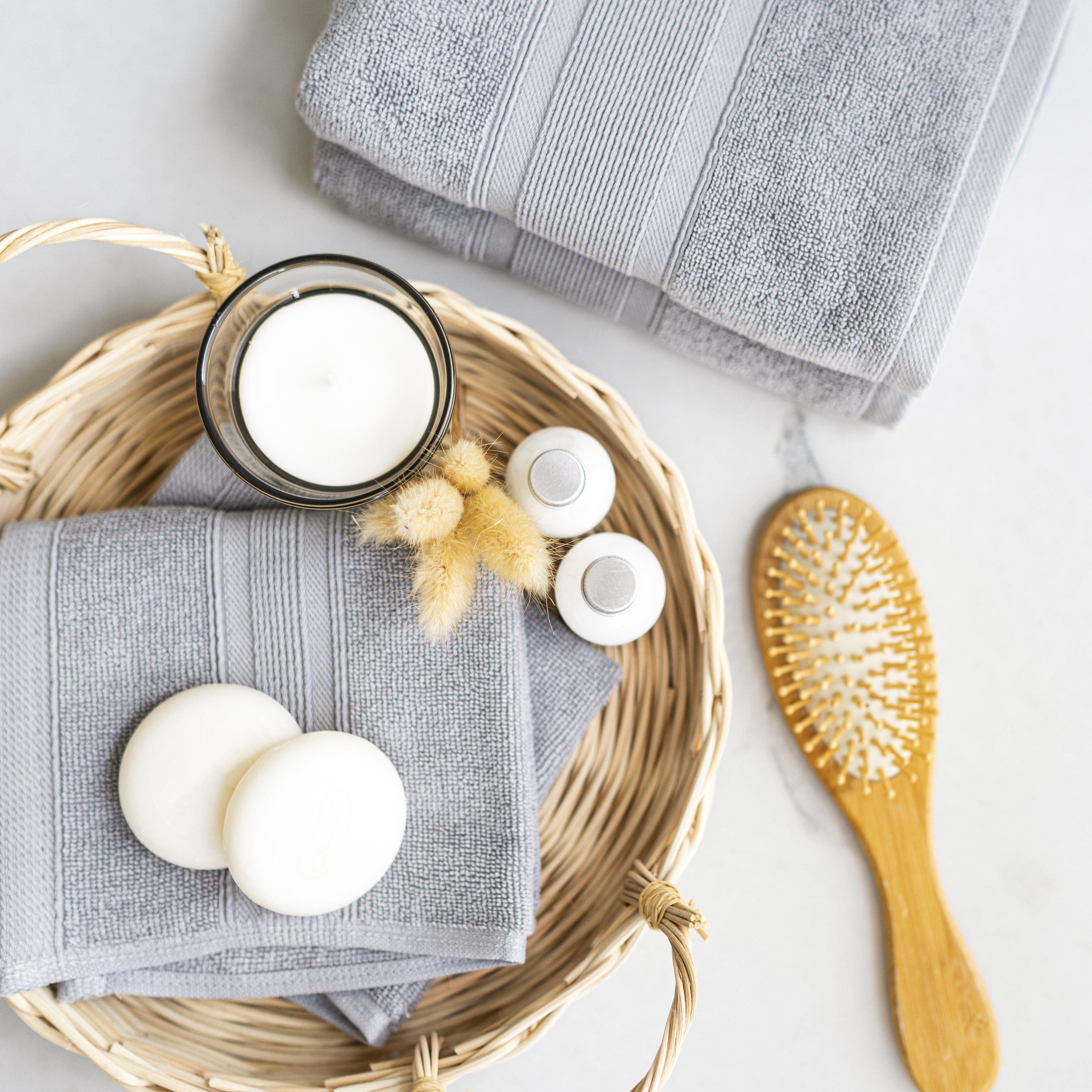 Luzia Light Grey Home Towels