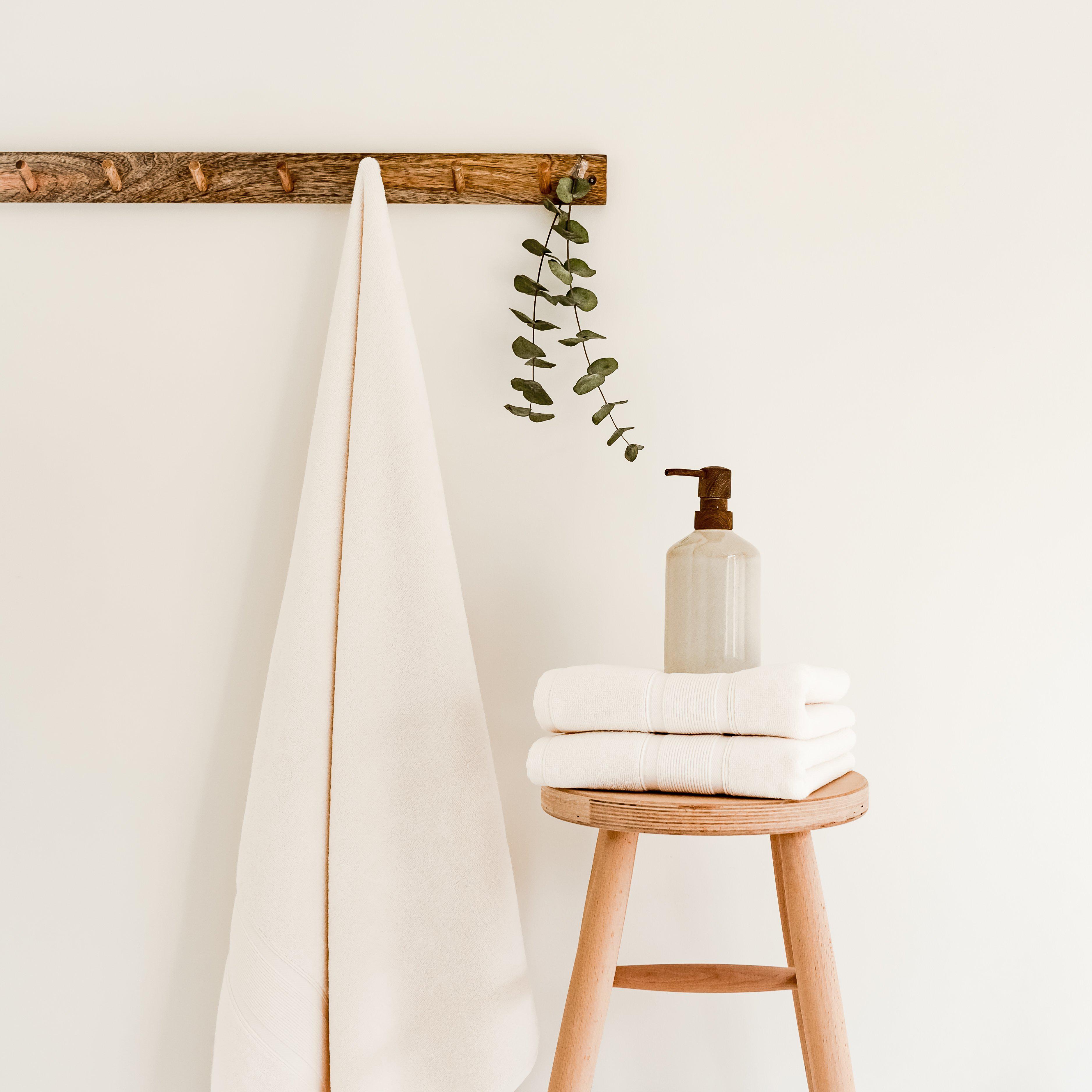 Premium Turkish Cotton Ivory Towels-Bath Towel-Luzia
