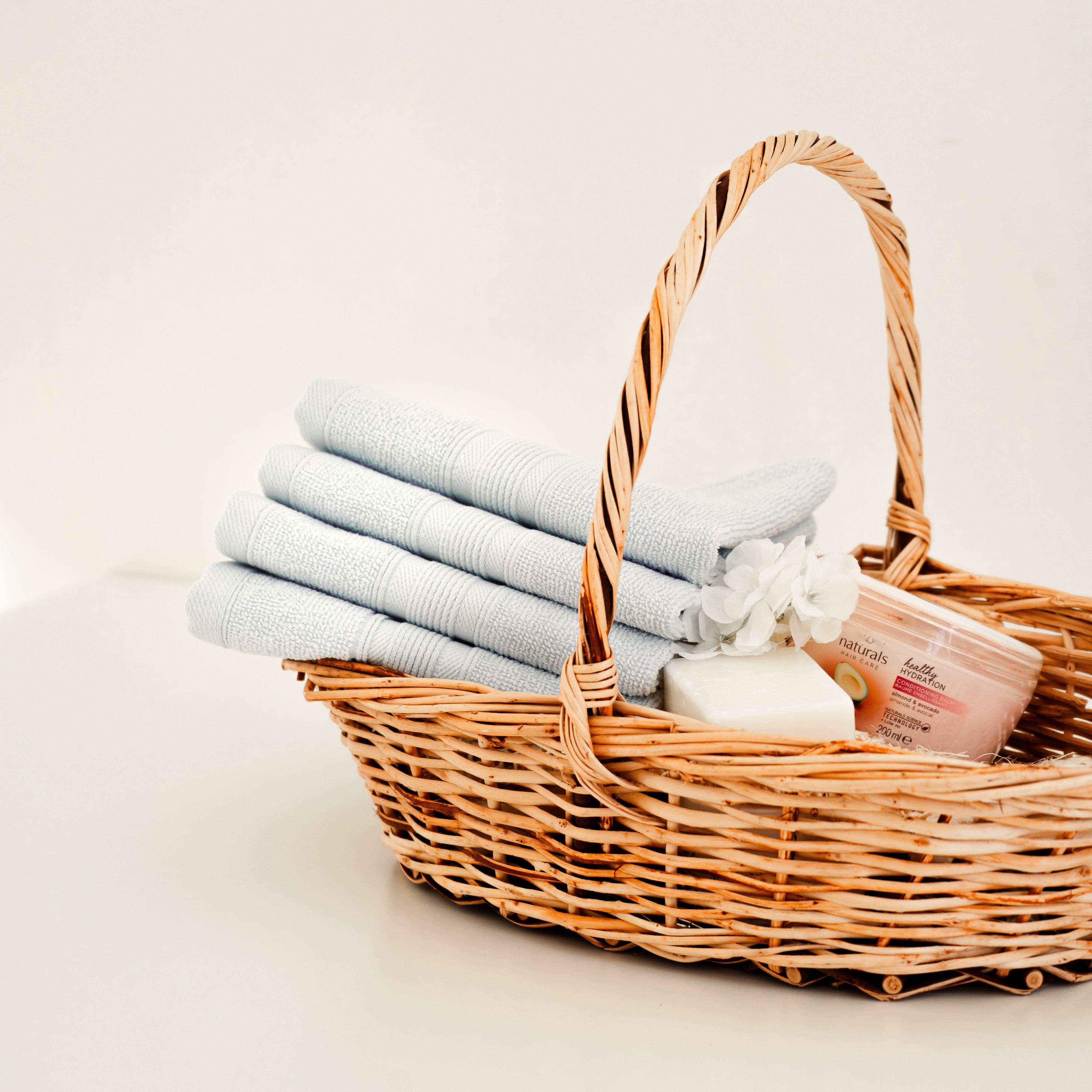Premium Turkish Cotton Light Blue Towels-Hand Towel-Luzia