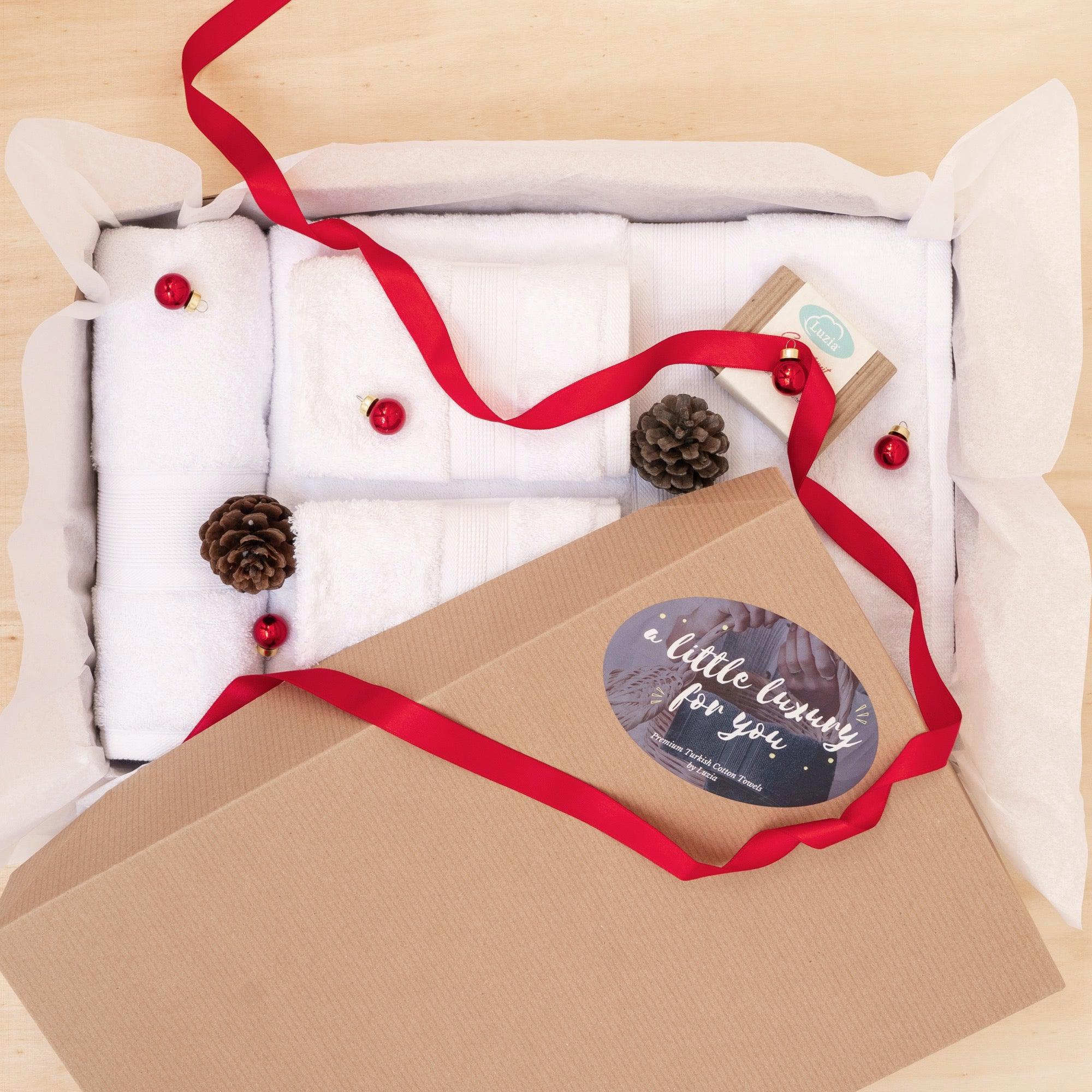 Luzia Gift Set Towels and Handmade Soaps