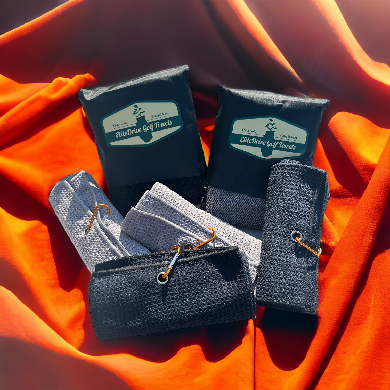 EliteDrive Golf Towels | 2-Pack Set-Luzia