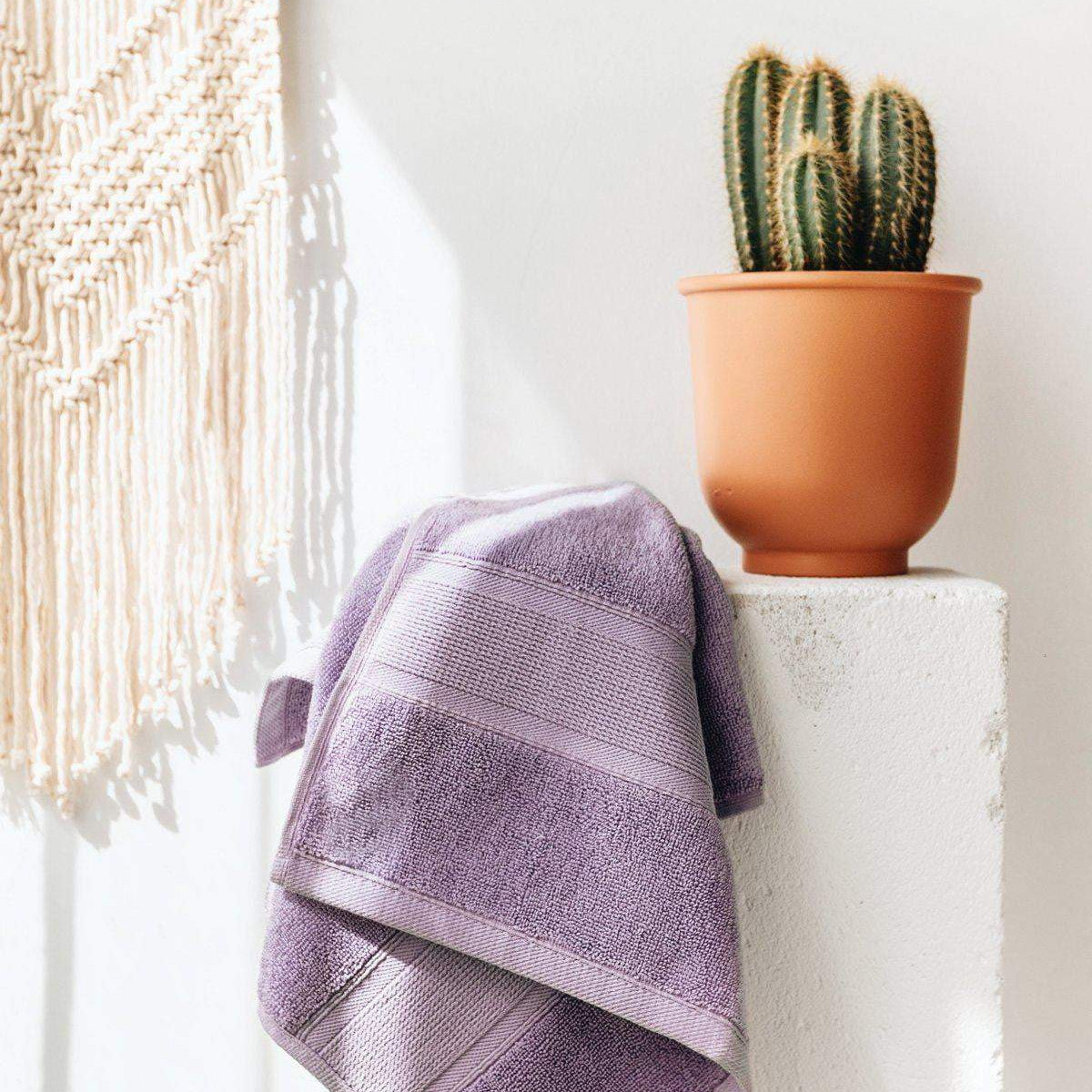 Luzia-Premium Turkish Cotton Lavender Towels